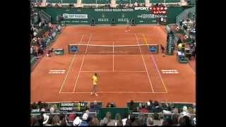 Novak Djokovic vs Fabio Fognini  ATP Masters MonteCarlo 2013  Highlights 20042013 [upl. by Clari]