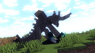 Mutant Ravager VS The Warden Alex and Steve Life Minecraft Animation 2 Fan Animation [upl. by Are]