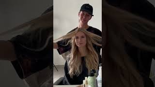 blonde balayage окрашивание hairstyle сложноеокрашивание hair blondehairstyles [upl. by Crescin390]