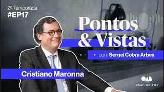 17 – PONTOS amp VISTAS 2ª TEMP – Política de Drogas com Cristiano Maronna [upl. by Sutit]