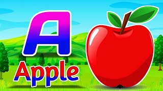 Phonics Song 2 with TWO Words in 3DA For Airplane  ABC Alphabet Songs with Sounds for Children [upl. by Sadnac]