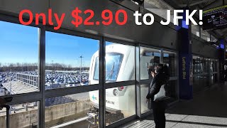 Full Trip to JFK Airport from Astoria Queens for 290 Three Subways One Bus 2 AirTrains [upl. by Rona]