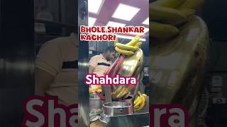 Bhole shankar Kachori wale shahdarametrostation shorts ytshorts youtubeshorts [upl. by Nickolaus]