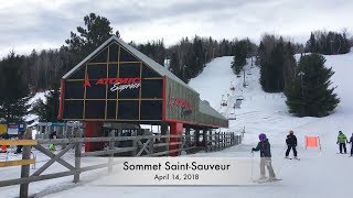 Sommet Saint Sauveur  April 14 2018 [upl. by Ddarb619]