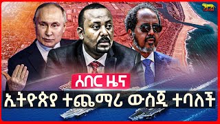 Ethiopia ኢትዮጵያ “የስዊዝ ቦይን ትይዝብናለች”  ሌላ ወደብ ውሰጂ አለች  ኢትዮጵያ እንደሩሲያ ሆነች ተባለ  ሱማሌላንድ “ለጋዛ ተጨነቂ” አለቻት [upl. by Cryan]