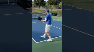 Want a powerful two handed backhand pickleballers pickleball pickleballaddict pickleballtips [upl. by Elleinnad]