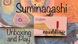 Suminagashi unboxing and play [upl. by Akirea]