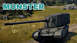 This Tank Is Fragile But Its A Monster FV4005 War Thunder Mobile [upl. by Rhea]