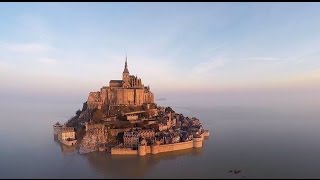 The Magical MontSaintMichel an Island once more at high tide [upl. by Wales]