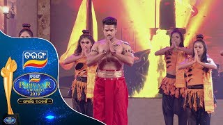 Om Namah Shivaya Dance Performance  Satwik Raj Rajesh amp Manoj  Tarang Parivaar Awards 2018 [upl. by Ereveniug]