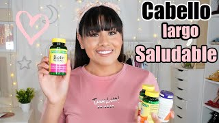 Las mejores vitaminas para tener un cabello largo y saludable  cuidado del cabello [upl. by Anytsyrk]