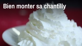 Comment bien monter sa chantilly facile à reproduire à la maison [upl. by Plath]