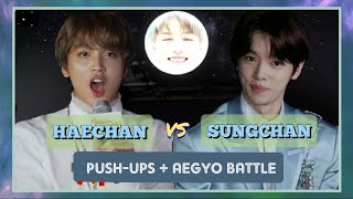 Haechan amp Sungchan battle it out [upl. by Ev]