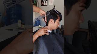 long trim cukuran yang tidak tipis mioreschannel barber haircut hairstyle tutorial pangkas [upl. by Durnan579]