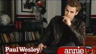 Interview Annie CW  Paul Wesley [upl. by Ximena]