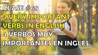 Clase 68 FOUR VERY IMPORTANT VERBS IN ENGLISH TO RUN TO WRITE TO SPEAK TO START [upl. by Zetrok]