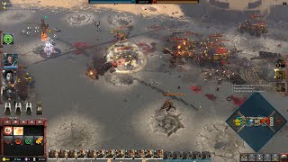 Space Marines vs Orks  No Limit Mod  Massive Battle  4K Quality  Warhammer 40K Dawn Of War 3 [upl. by Ak163]