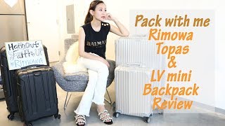 和我一起打包吧Rimowa ReviewLV mini Backpack Review [upl. by Mannie313]