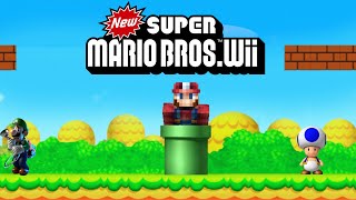 What even is this GAME anymore  New Super Mario Bros Wii [upl. by Schrick]