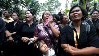 Indonesian church torn down in front of worshippers [upl. by Ennaxxor]