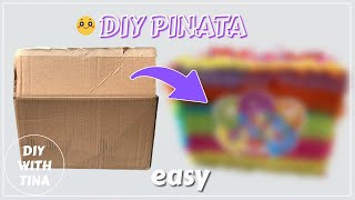 📦 How to make the easiest piñata [upl. by Nothgierc]