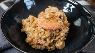 RISOTTO AI FRUTTI DI MARE  Ricetta perfetta [upl. by Ahswat]