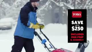 Toro Snow blower sale 2024 [upl. by Ursas]