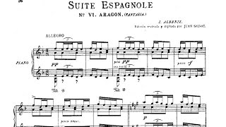 Aragón Suite española VI  Albéniz [upl. by Fachanan760]