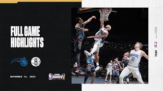 FULL GAME HIGHLIGHTS MAGIC VS NETS [upl. by Kei]