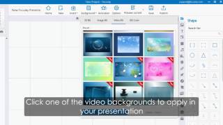 Focusky Tutorial Custom the Image and Video Background of Your Presentation [upl. by Asalocin]