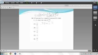 Method Test Prep FREE SAT amp ACT Prep Class Incorrect Comparisons and Percents [upl. by Fellows]