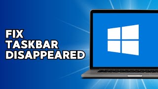 How to Fix Windows Taskbar has Mysteriously Disappeared [upl. by Anoyi]