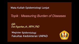 Advance Epidemiology [upl. by Shanie]