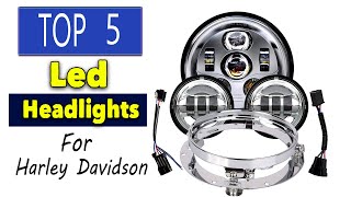 Best Led Headlights For Harley Davidson [upl. by Erehc]