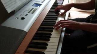 Piano  Because I Got High by Afroman [upl. by Liane]