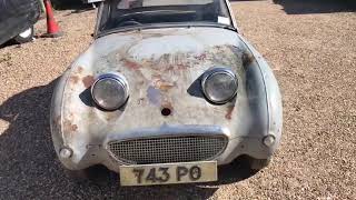 AUSTIN HEALEY FROGEYE SPRITE 1959 [upl. by Peterus]