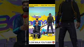 Gwar Gamer Free Fire Youtuber 🔥 DC VIKAS GAMING 🥰 gwargamer shorts dcvikasgaming ytshort [upl. by Solegnave]