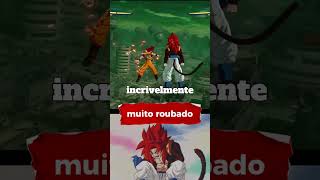 GOGETA SSJ4 É MUITO ROUBADO shorts goku vegeta [upl. by Anelegna]