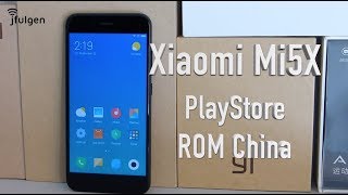 Xiaomi Mi5X PlayStore ROM China [upl. by Rehtae]