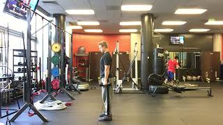 Countermovement SingleResponse Squat Jump with Weight [upl. by Surad]