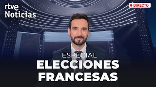 ELECCIONES FRANCIA GANA el NUEVO FRENTE POPULAR MACRON SEGUNDO y EXTREMA DERECHA TERCEROS  RTVE [upl. by Rubin]