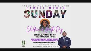 Green Castle Baptist Church  Womens Day Service  11AM  September 15th 2024 [upl. by Josee454]