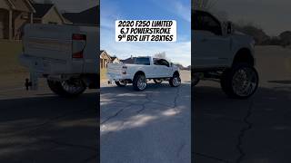 2020 F250 Limited 67 Powerstroke 9” BDS Lift on 28x16s For Sale [upl. by Aivil]