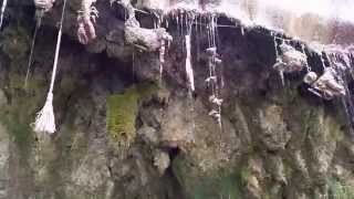 The Petrifying Well at Mother Shiptons Cave in Knaresborough North Yorkshire England 2015 [upl. by Va]