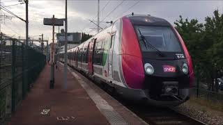 Gare de Pontoise  Transilien H et J RER C [upl. by Eenahc909]