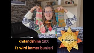 knitandshine107 Es wird immer bunter  Stricken und Häkeln in einer bunten Welt [upl. by Benilda]