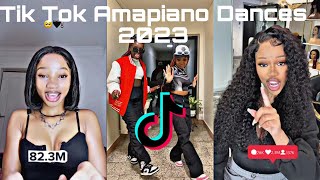 Best of amapiano dance challenges  2023 🥵🔥😱tiktokamapianodances tiktokviral trending amapiano [upl. by Mordy342]