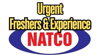 Natco Pharma Hiring freshers Msc Chemistry freshers jobs [upl. by Forras437]