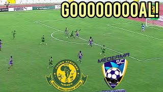 GOAL YANGA SC VS MEDEAMA SC LIVE [upl. by Tobe]