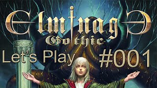 Lets Play Elminage Gothic GermanDeutsch 001  Vom Schloss in den Dungeon [upl. by Nyrehtac]